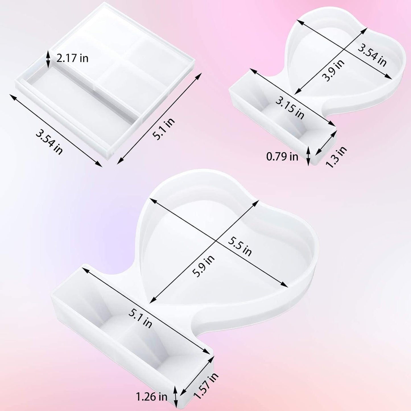 Personalized Rectangle Shaped Picture Frame Epoxy Resin CUSTOM handmade Marble Pattern