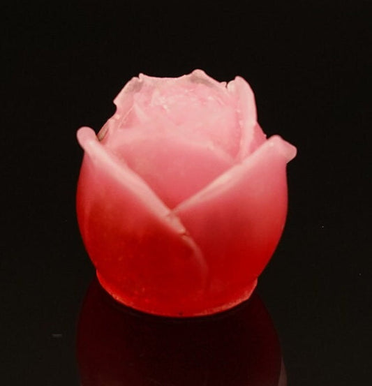 Miniature Rose Epoxy Resin Pink Red Desktop Home Decor